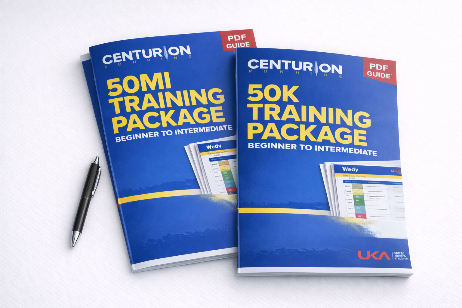 Training package mockup